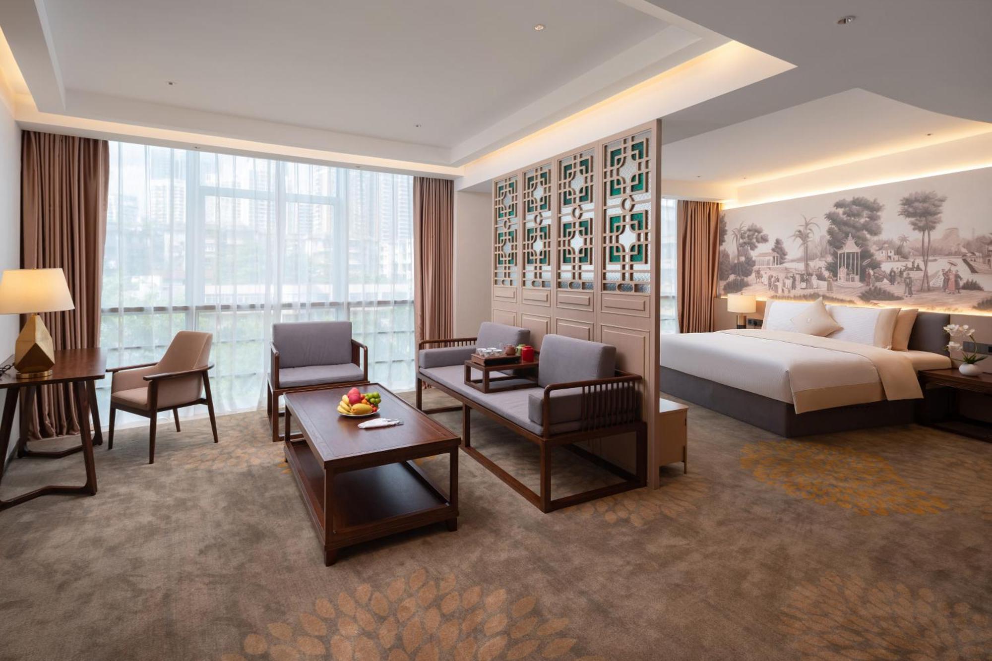 Guangzhou Wogo Yuanbao Hotel-Zhujiang New Town-Free Canton Fair Shuttle Bus & Overseas Buyer Registration Services Exterior photo