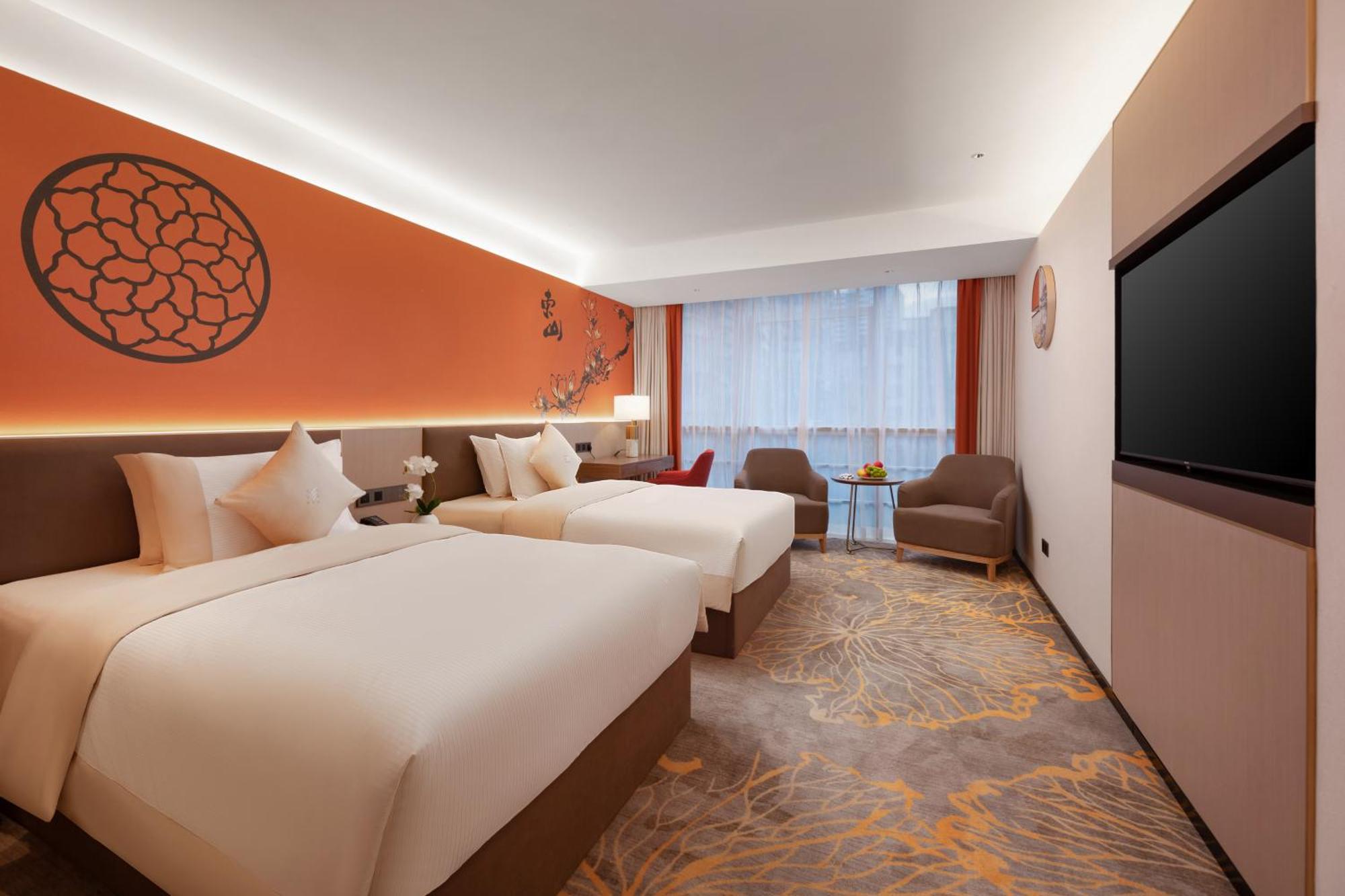 Guangzhou Wogo Yuanbao Hotel-Zhujiang New Town-Free Canton Fair Shuttle Bus & Overseas Buyer Registration Services Exterior photo