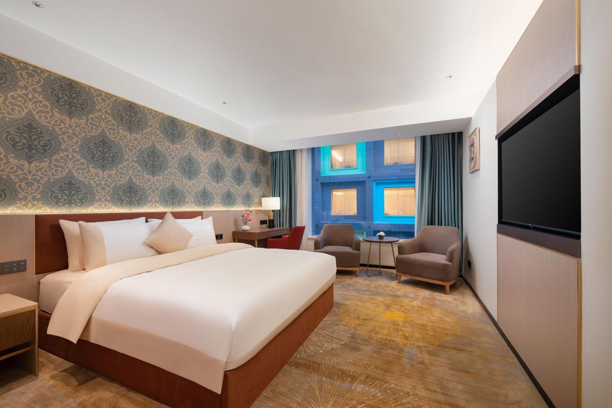 Guangzhou Wogo Yuanbao Hotel-Zhujiang New Town-Free Canton Fair Shuttle Bus & Overseas Buyer Registration Services Exterior photo